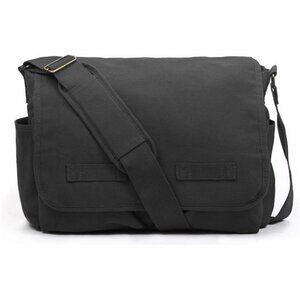 Sweetbriar Classic Vintage Messenger Bag - Original Heavyweight Cotton Canvas